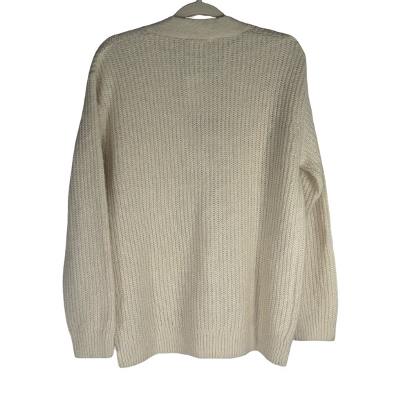 Marine Layer Nova Oversized Cardigan Ivory Wool Blend Women’s Size Small NWT - Picture 7 of 13